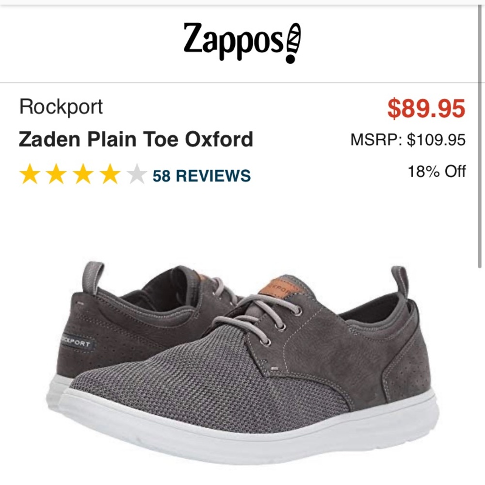 Brand New Rockport Zaden